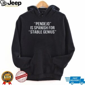 Pendejo Is Spanish For Stable Genius T shirt