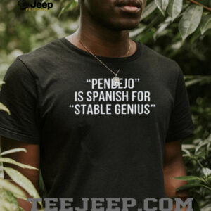 Pendejo Is Spanish For Stable Genius T shirt
