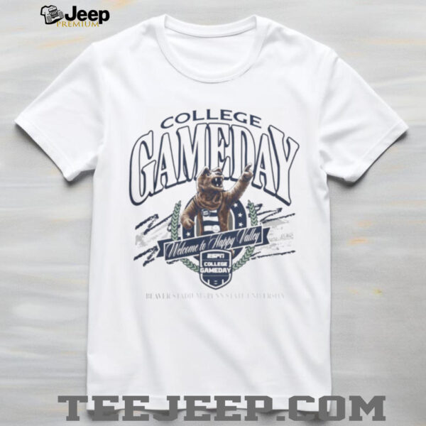 Penn State Merch Mascot Football 2025 College Game Day T Shirt