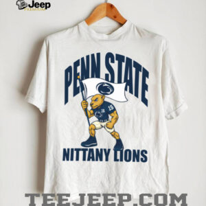 Penn State Nittany Lions Mascot Planting Flag College Football Tee