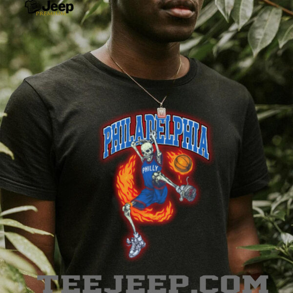 Philadelphia Basketball Lithuania Grateful Dead Inspired Fan TShirt