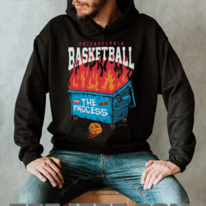Philadelphia Basketball The Process Dumpster Fire T Shirt