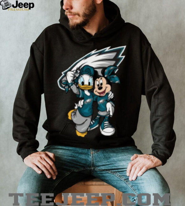Philadelphia Eagles Minnie Mouse Custom Made T Shirt