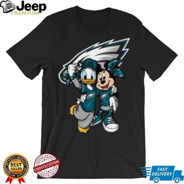 Philadelphia Eagles Minnie Mouse Custom Made T Shirt
