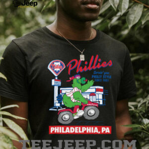 Philadelphia Phillies Mitchell & Ness Deli Mascot Shirt