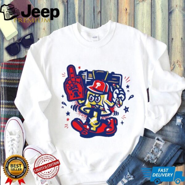 Philadelphia Phillies middle finger MLB baseball shirt