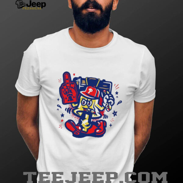 Philadelphia Phillies middle finger MLB baseball shirt