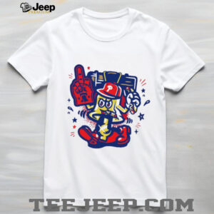 Philadelphia Phillies middle finger MLB baseball shirt