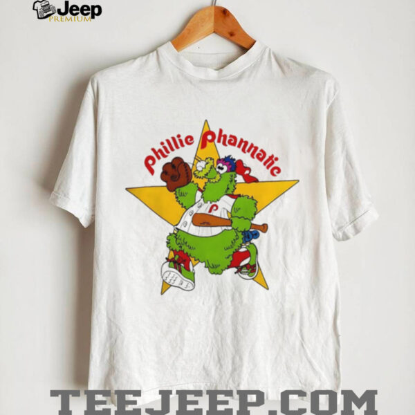 Phillie Phanatic Philadelphia Phillies mascot star shirt