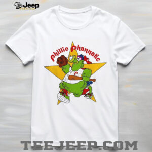 Phillie Phanatic Philadelphia Phillies mascot star shirt