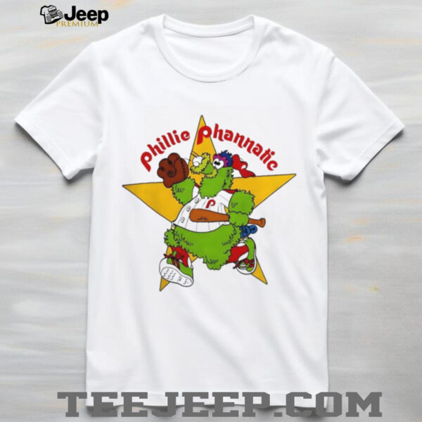 Phillie Phanatic Philadelphia Phillies mascot star shirt