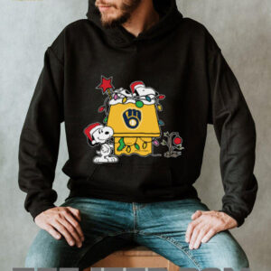 Pittsburgh Pirates Christmas Snoopy Doghouse T Shirt