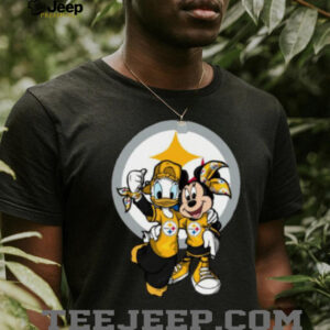 Pittsburgh Steelers Donald and Minnie Football Fan T Shirt