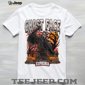 Planet Euphoria Ghost Face Halloween Graphic shirt