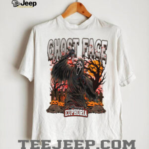 Planet Euphoria Ghost Face Halloween Graphic shirt