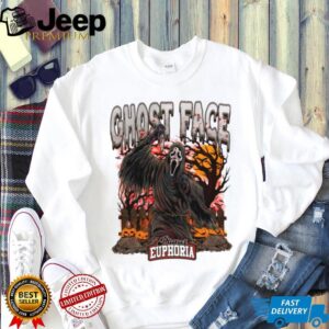 Planet Euphoria Ghost Face Halloween Graphic shirt