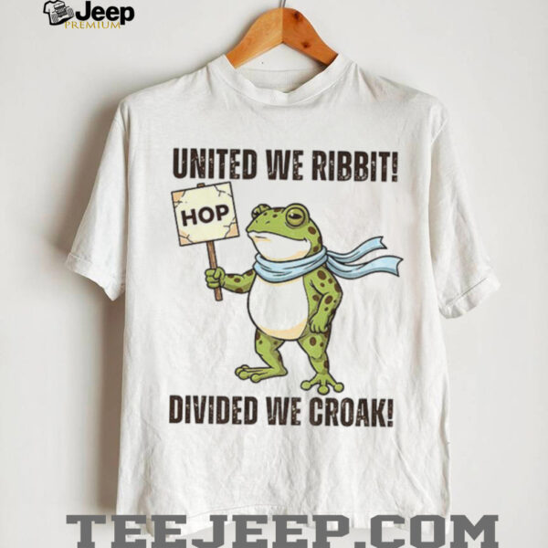 Portland Frog 2025 HOP United We Ribbit Divided We Croak shirt
