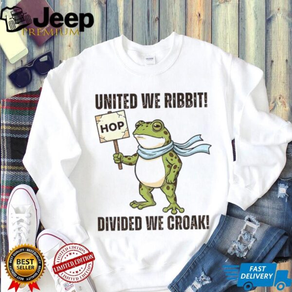 Portland Frog 2025 HOP United We Ribbit Divided We Croak shirt