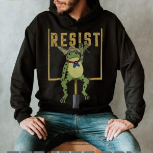 Portland Frog Anti ICE x Benito Frog resist shirt