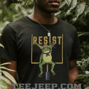 Portland Frog Anti ICE x Benito Frog resist shirt