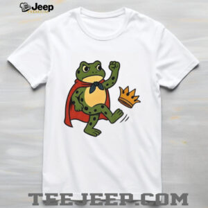 Portland Frog No Kings in America Anti Trump t shirt