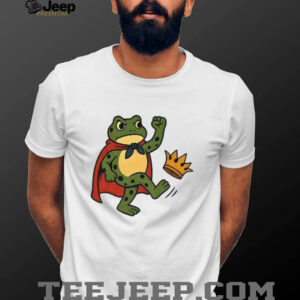 Portland Frog No Kings in America Anti Trump t shirt