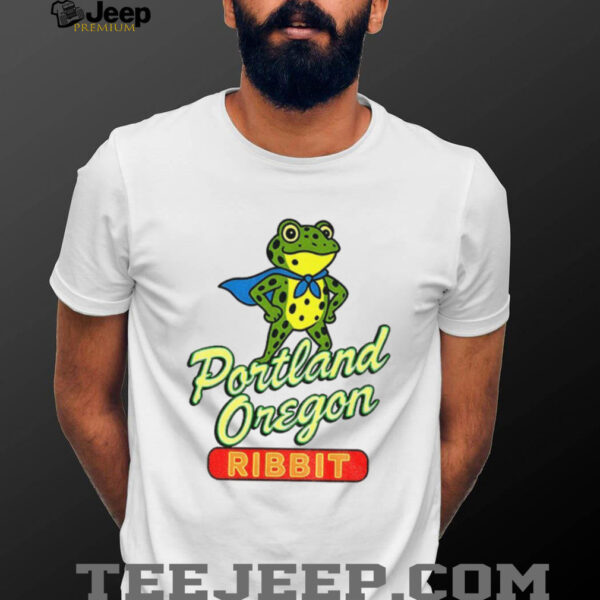 Portland Frog Portland Oregon Ribbit shirt