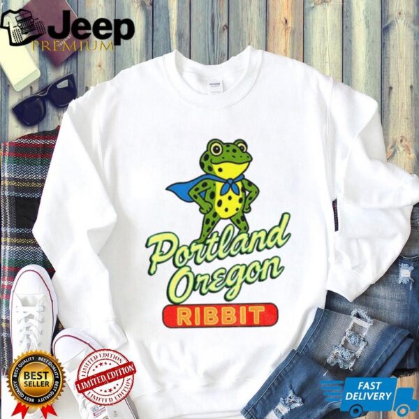 Portland Frog Portland Oregon Ribbit shirt