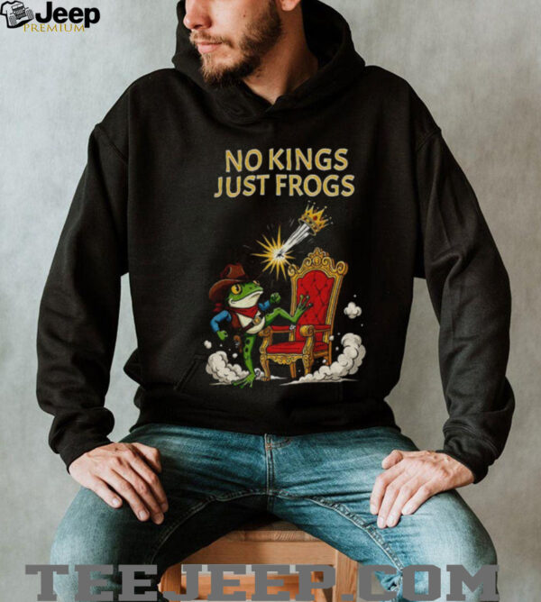 Portland Frog Protest No Kings Just Frogs 2025 shirt
