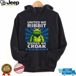Portland Frog United we ribbit divided we croak shirt