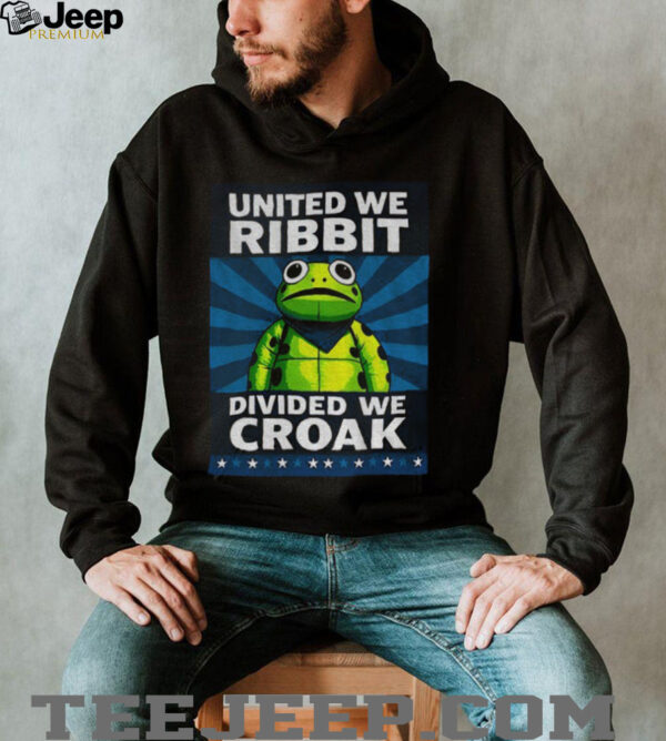 Portland Frog United we ribbit divided we croak shirt