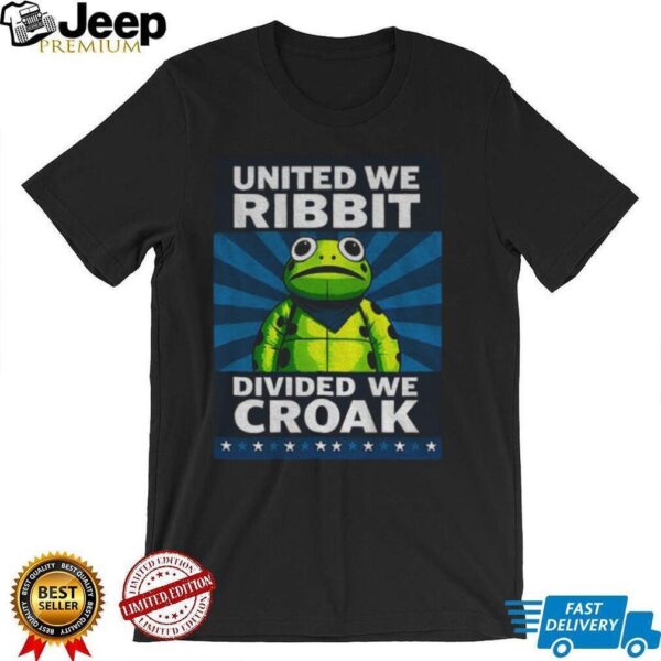 Portland Frog United we ribbit divided we croak shirt