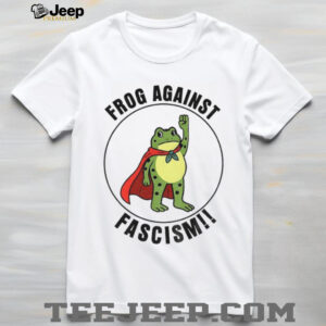 Portland frog hero frog against fascism shirt