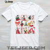 Rooster meme Santa hat Merry F Caw F Merry Christmas shirt