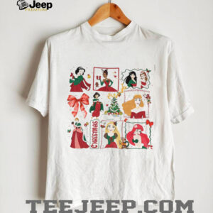 Princess Movie Christmas Holiday Lights Merry Christmas shirt