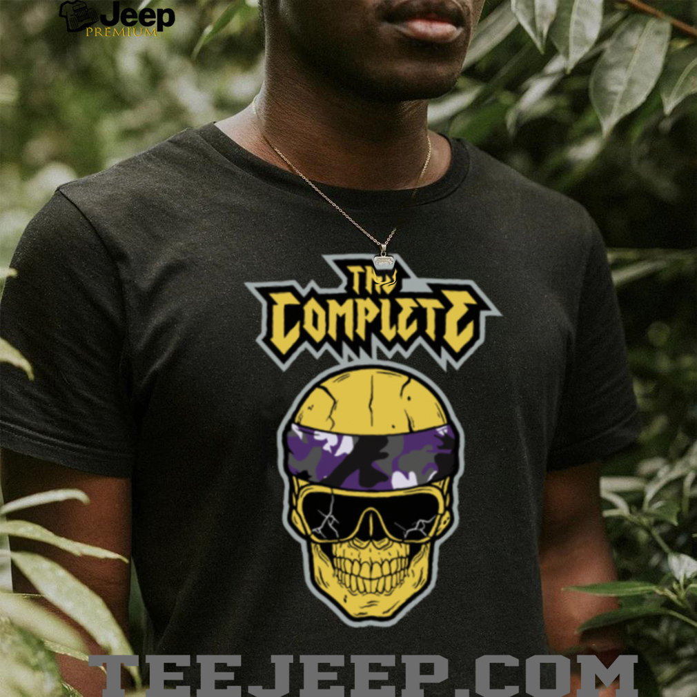 Pro Wrestling Tees The Complete Gold Camo T Shirt Pro Wrestling Tees The Complete Gold Camo T Shirt