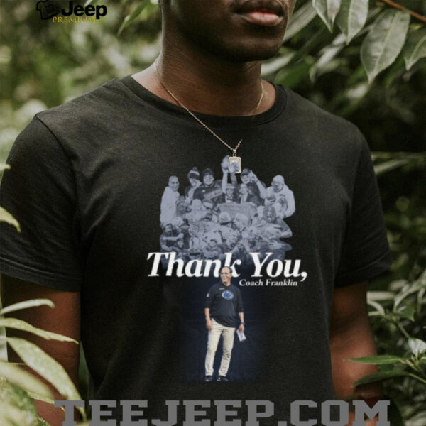 Psu Football Thank You Coach Flanklin Shirt