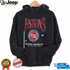 47 Detroit Pistons Black Flashbulb Foundation Short Sleeve Fashion T Shirt