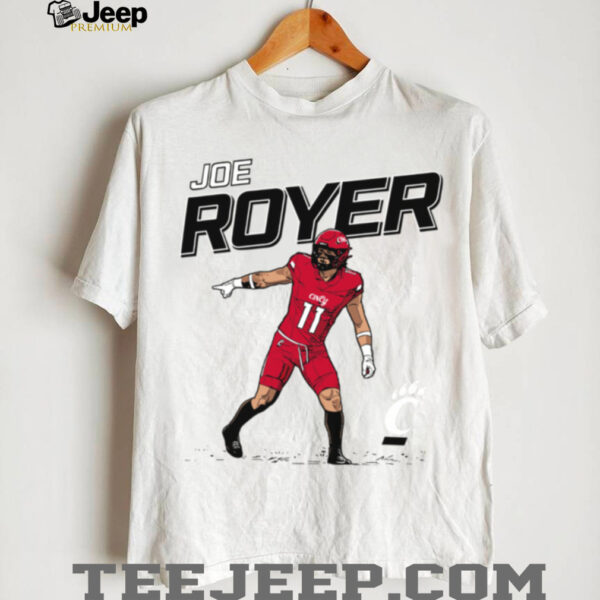 Cincinnati Bearcats Joe Royer NIL Partnership College Shirt