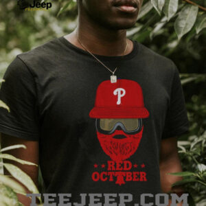 Red October red bread man The Philadelphia Phillies shirt