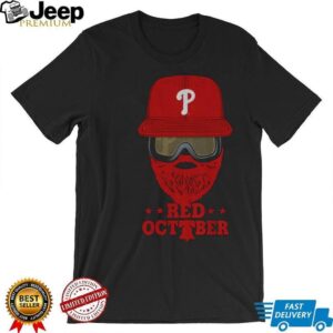Red October red bread man The Philadelphia Phillies shirt