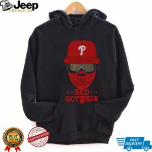 Red October red bread man The Philadelphia Phillies shirt