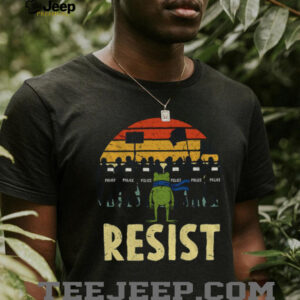 Resist Portland Frog Protest Rage Against The Machine vintage shirt