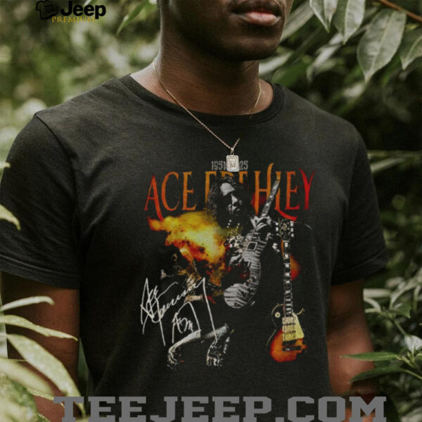 Rest in peace Ace Frehley The Spaceman 1951 2025 signature shirt
