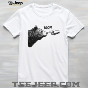 Retro Bear Finger Touching Nose Boop shirt