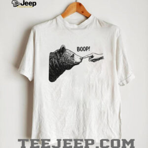 Retro Bear Finger Touching Nose Boop shirt