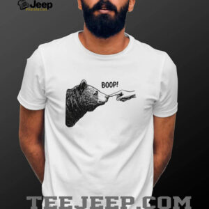 Retro Bear Finger Touching Nose Boop shirt