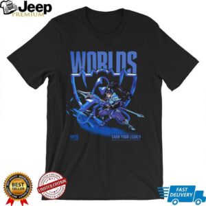Riot Games Shop Xin Zhao des Worlds 2025 Shirt