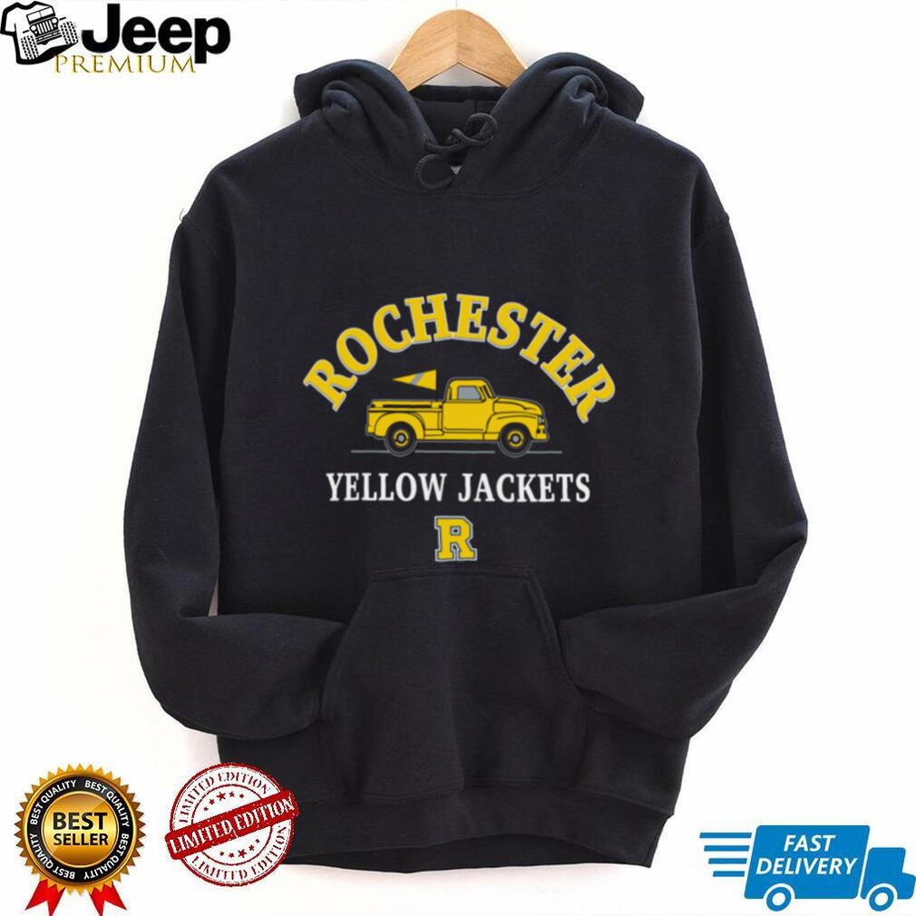 Rochester Yellow Jackets Truck Logo College Spirit TShirt Rochester Yellow Jackets Truck Logo College Spirit TShirt