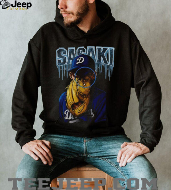 Roki Sasaki Ice Anime Los Angeles Dodgers Baseball MLB 2025 shirt